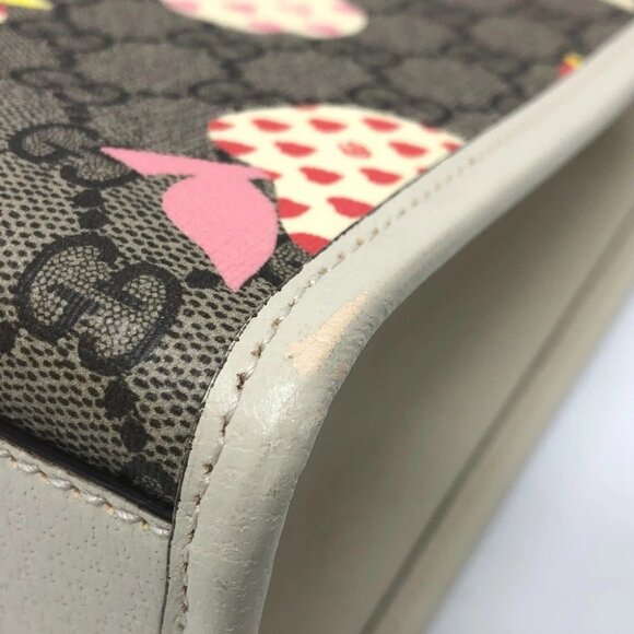 GUCCI 659983 GG Repom 2WAY bag Hand Bag GG Supreme Canvas Beige/GoldHardware - Picture 6 of 16